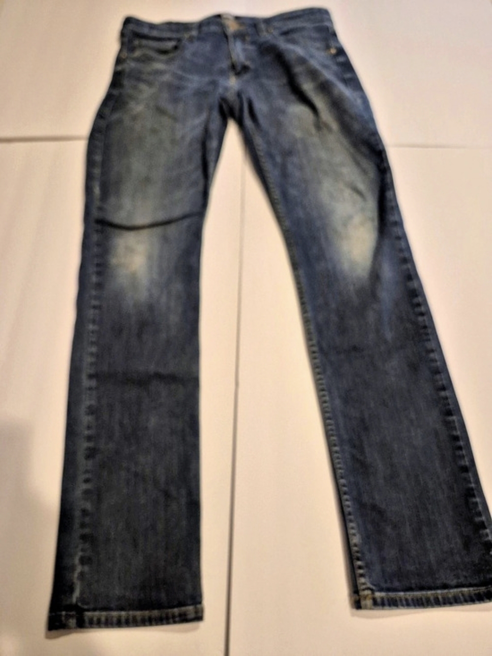 Paige JERRY Straight Leg Jeans in Blue Waist 31